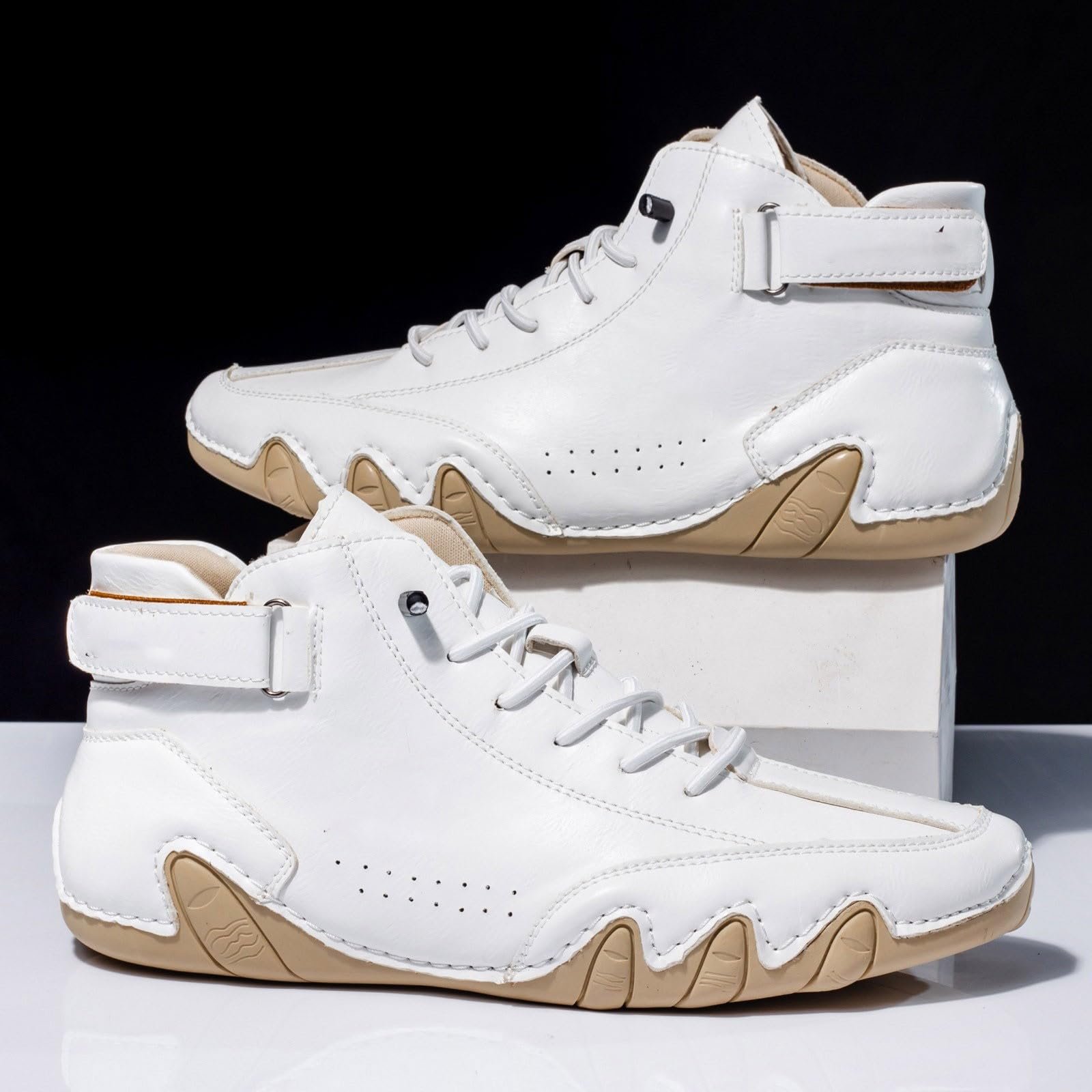 Черевики Italian Handmade High Шкіряні Високі, фото №4 Черевики Italian Handmade High Шкіряні Високі, фото №4