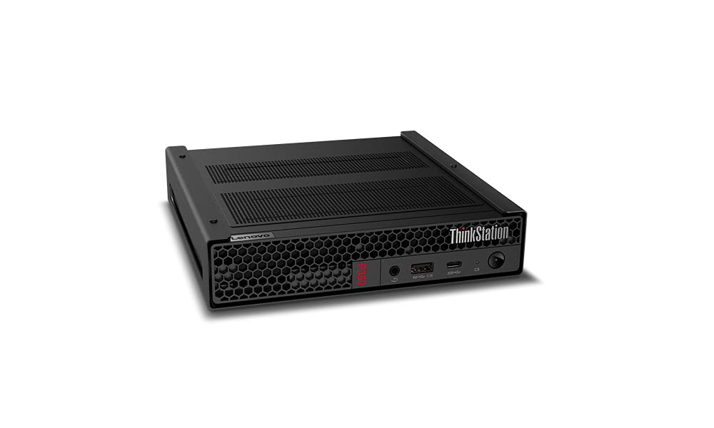 Станція Lenovo ThinkStation P350 30EF Mini 1 x Core i9 11900T/1.5 ГГц vPro ОЗП 32 ГБ SSD 1 ТБ TCG Opal Encryption,T600 GigE WLAN, BT 5.2 Win10Pro Клавіатура: Німецька Чорна T TS ThinkStation, фото №4
