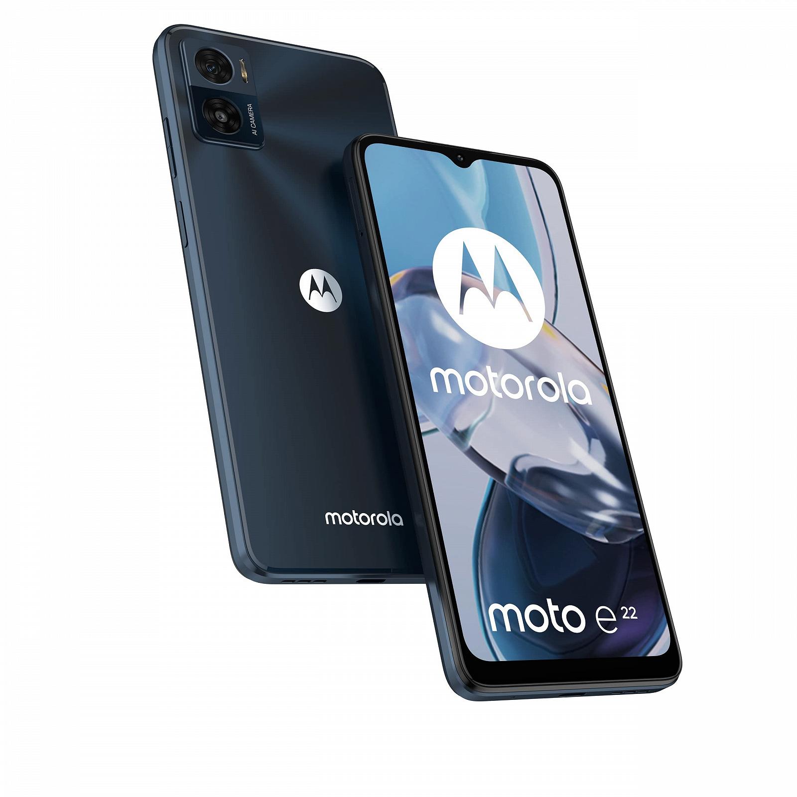 Смартфон Motorola Moto E22 4/64GB Black, фото №7