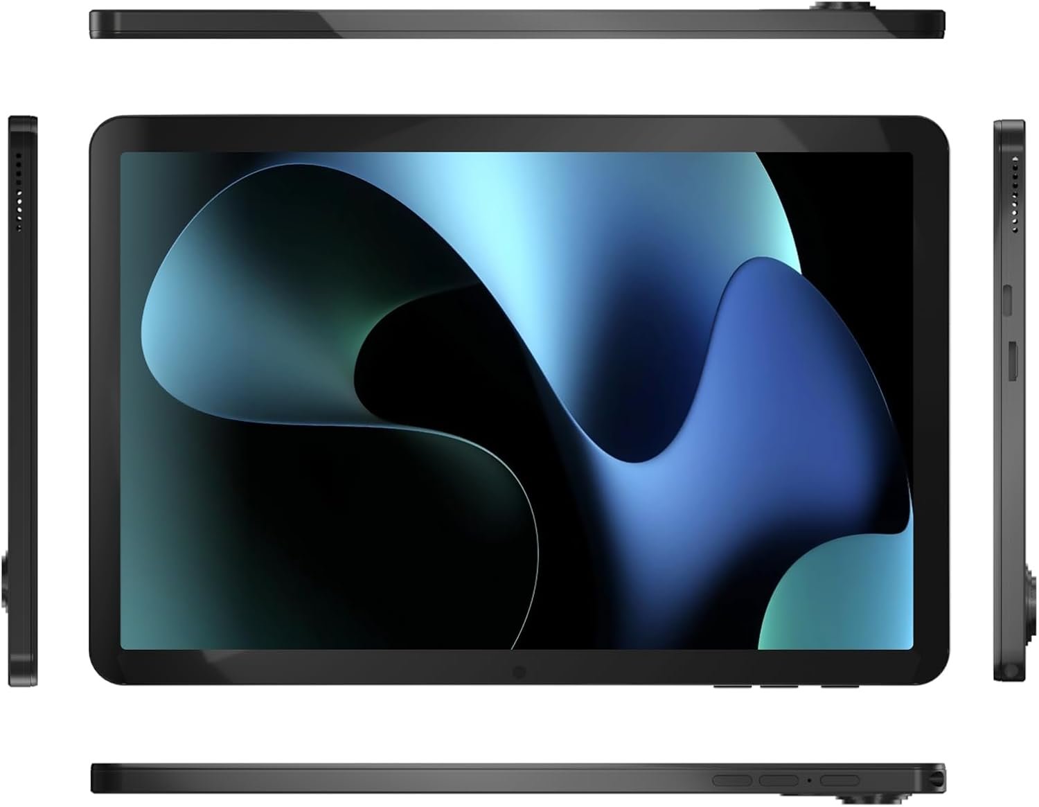 Планшет 10'' Nakalzz KT107 8/128Gb 8 ядер Android 15 6000 мАч Черный, фото №7