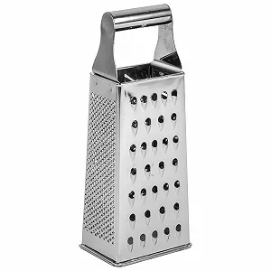 Терка кухонна Квадратна з нержавіючої сталі 20 см - Фото 1