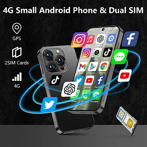 Смартфон BLKE Upgraded Mini 4G 3.9" HD Android 12 3GB+32GB 1950мАг ціна на synthetic.ua - Фото 1 Смартфон BLKE Upgraded Mini 4G 3.9" HD Android 12 3GB+32GB 1950мАг synthetic.ua - Фото 1