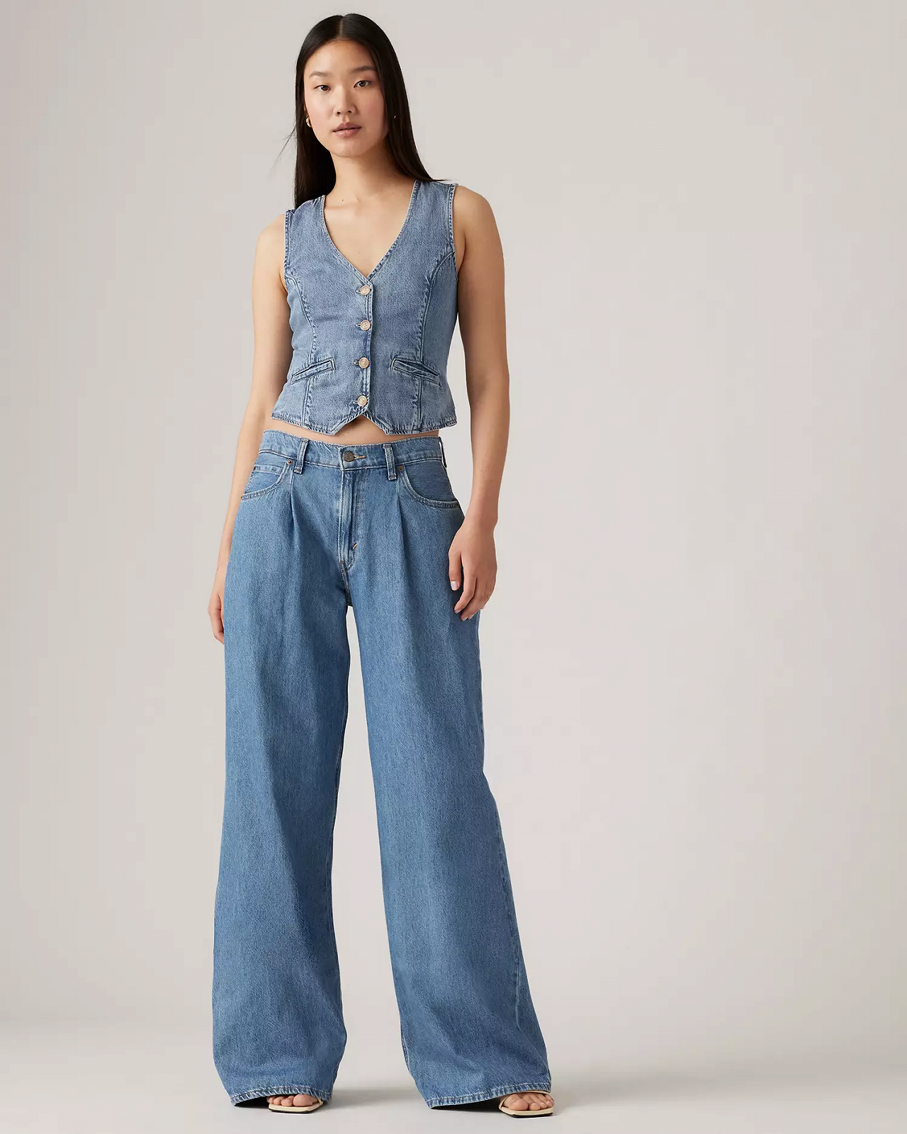 Жіночі джинси Levis - Baggy Dad Wide Leg Cause And Effect - 26 34, фото №4