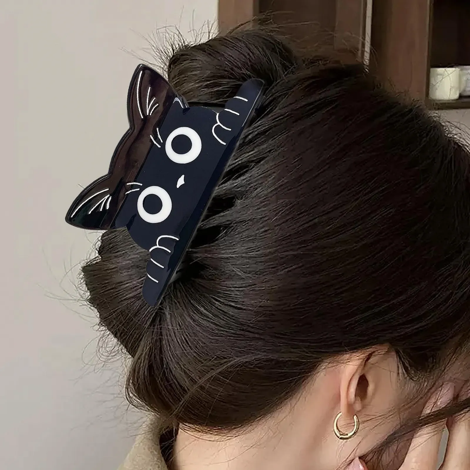 Клешни для волос Кошачья лапка Элегантная заколка Милая форма кота Модный аксессуар для волос, фото №7 Клешни для волос Кошачья лапка Элегантная заколка Милая форма кота Модный аксессуар для волос, фото №7