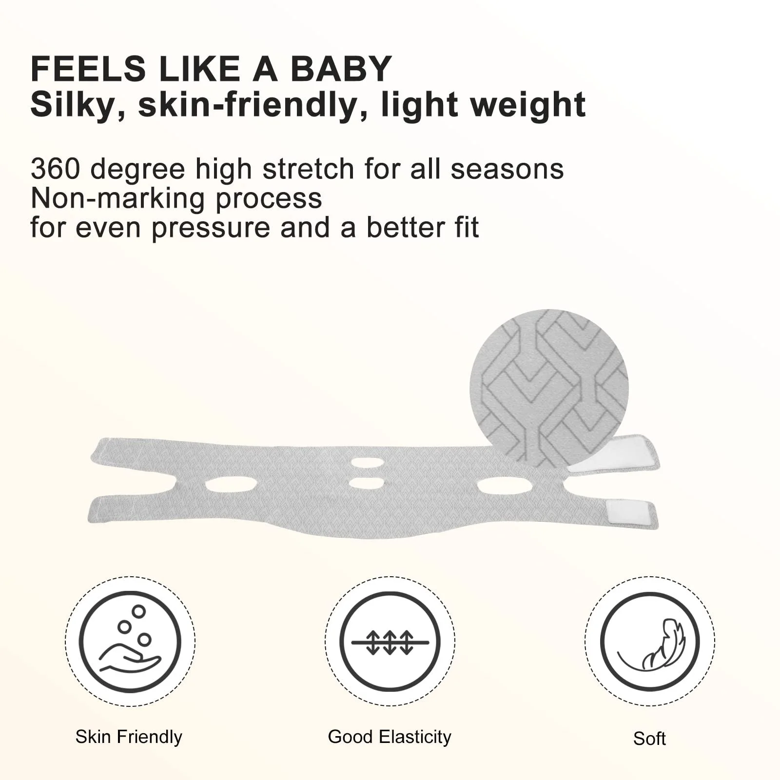 Маска для сну для моделювання обличчя TNSLAND Beauty, V Shape, фото №5