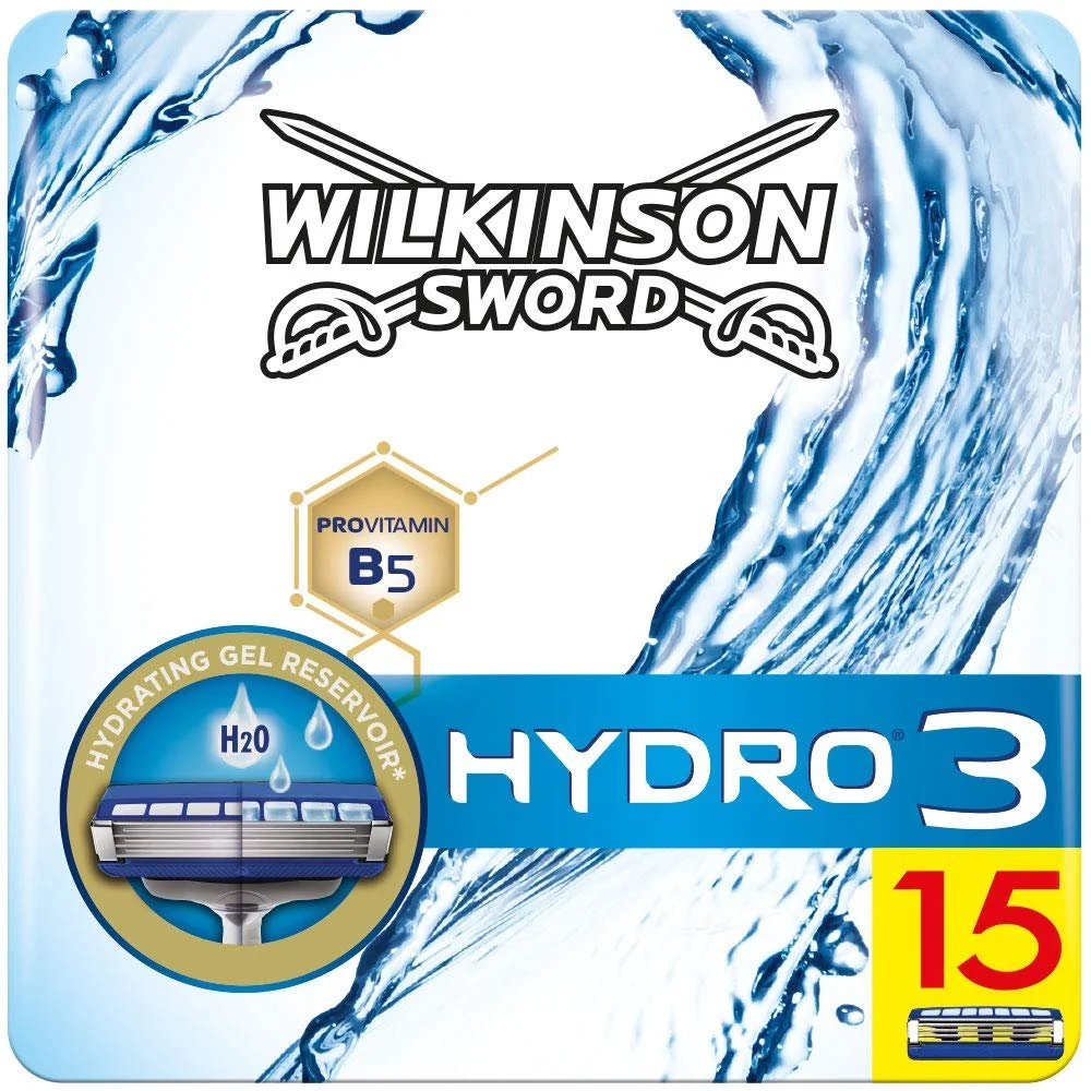 Сменные кассеты для бритья Wilkinson Sword Hydro 3, фото №1