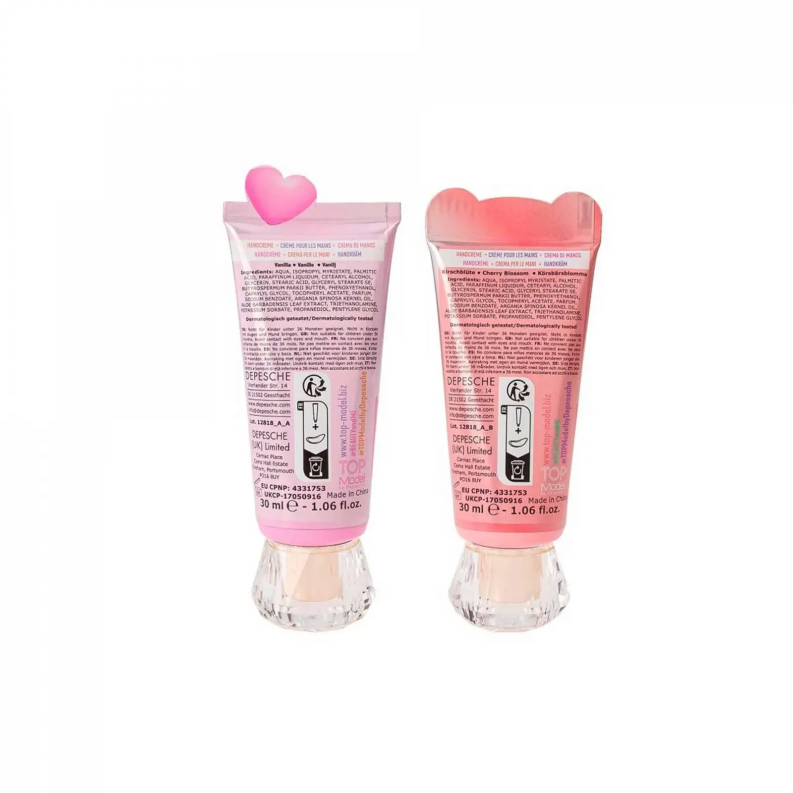 Крем для рук Depesche TOPModel Beauty and Me, 1 шт, фото №4 Крем для рук Depesche TOPModel Beauty and Me, 1 шт, фото №4