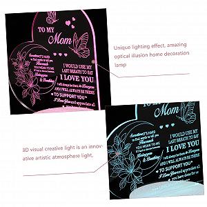 Лампа OSALADI 3D Ночник LED Белый Пластик цена на synthetic.ua - Фото 1 Лампа OSALADI 3D Ночник LED Белый Пластик synthetic.ua - Фото 1