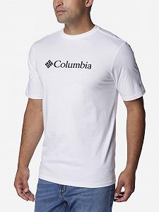 Футболка CSC Basic Logo™ Short Sleeve 1680051CLB-100 Columbia Білий S synthetic.ua - Фото 1