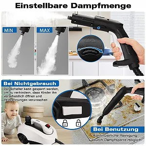 Пароочисник TVD 5 м кабель synthetic.ua - Фото 1