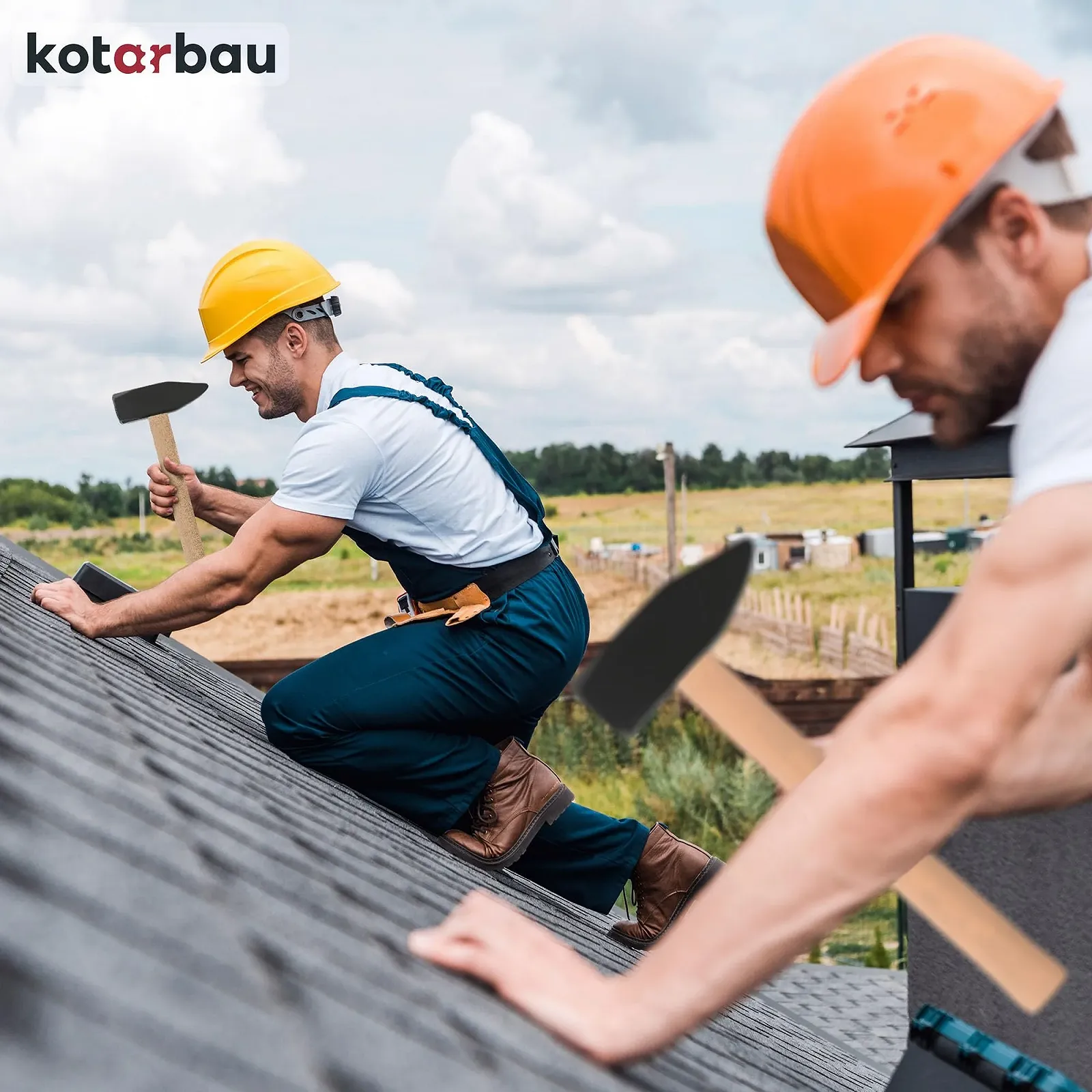 Молоток слесарный KOTARBAU 2 кг 40 см стальной, фото №3 Молоток слесарный KOTARBAU 2 кг 40 см стальной, фото №3