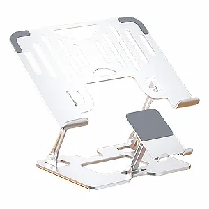 Регулируемая Подставка для Ноутбука Carbonstahl-Design для рабочего пространства - Фото 1