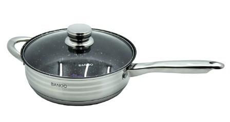 Набор посуды кастрюль из нержавеющей стали 12 предметов Banoo BN-5001, фото №5 Набор посуды кастрюль из нержавеющей стали 12 предметов Banoo BN-5001, фото №5