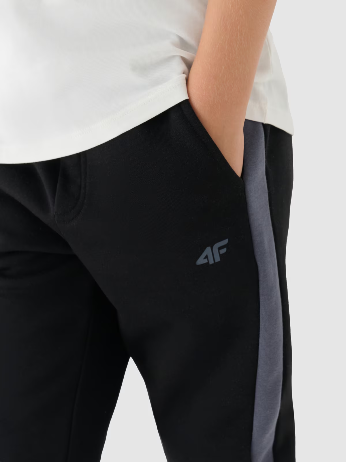 Штани TROUSERS CAS M759 4FJWAW24TTROM759-20S 4F Чорний M, фото №4