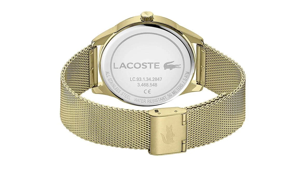 Аналоговые часы Lacoste Vienna 2011104, золотой, элегантный, фото №3 Аналоговые часы Lacoste Vienna 2011104, золотой, элегантный, фото №3