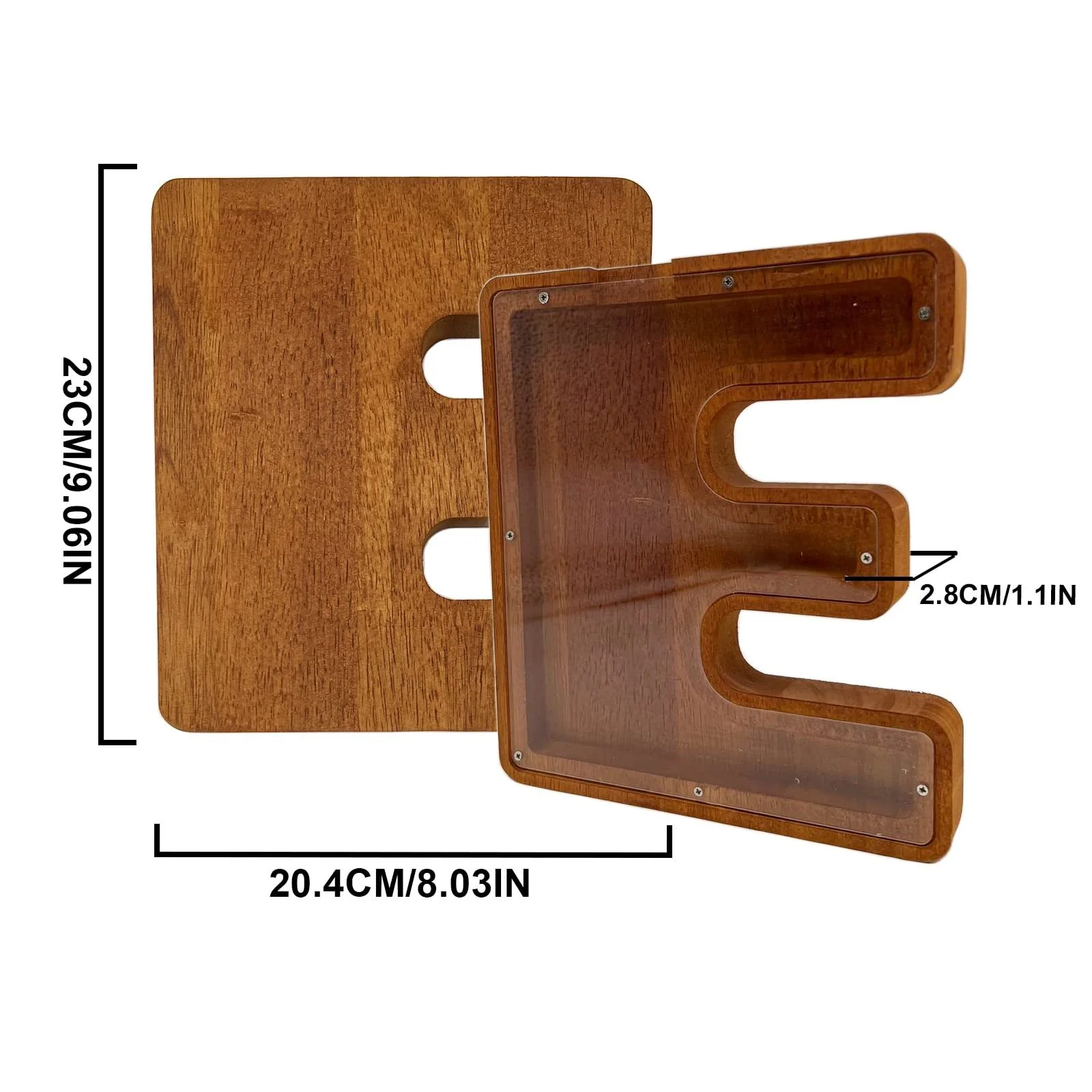 Скарбничка-літера Дерев'яний алфавіт, фото №4