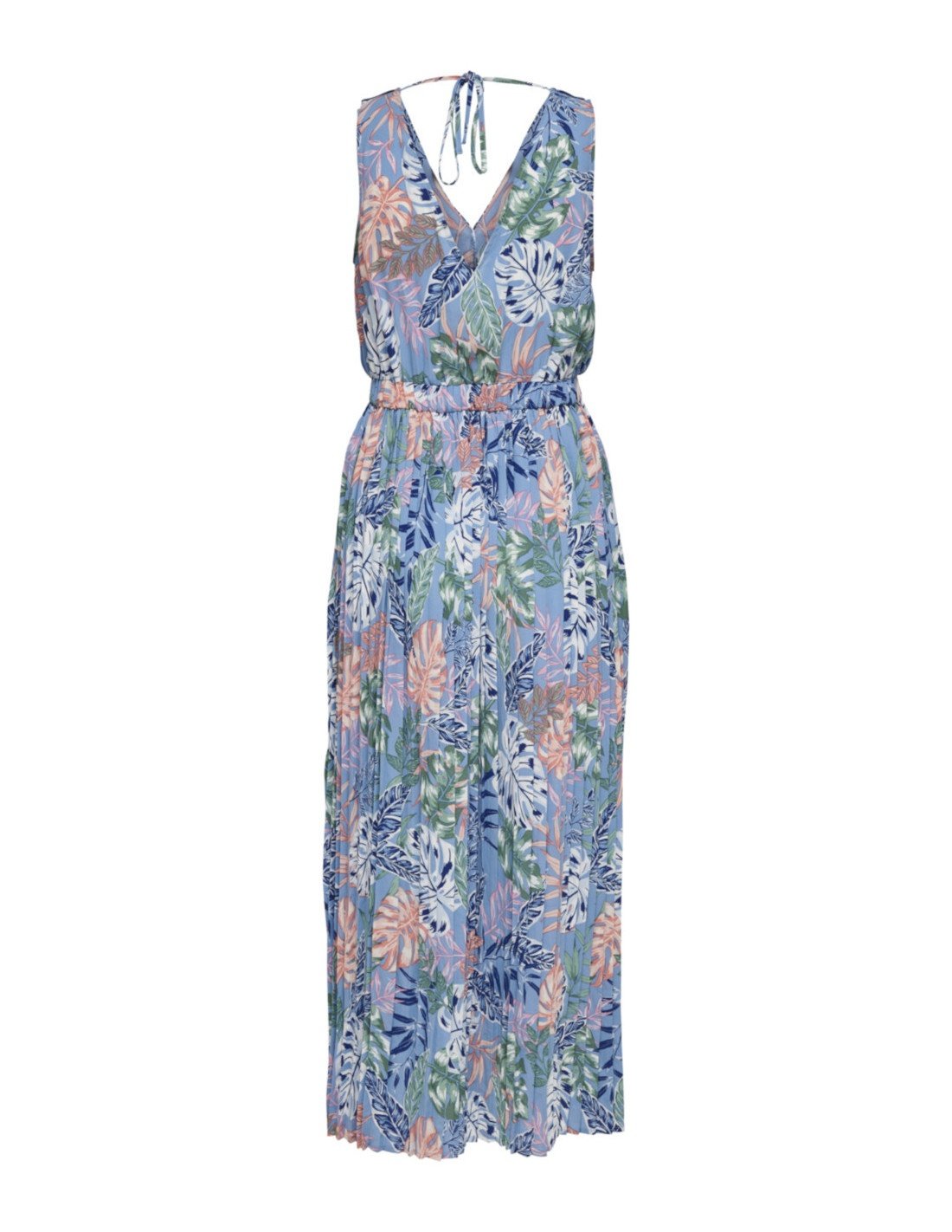 Сукня ONLFOREST LIFE  S/L ANKLE DRESS WVN 15226479 Allure LA LEAVES ONLY Блакитний M, фото №2