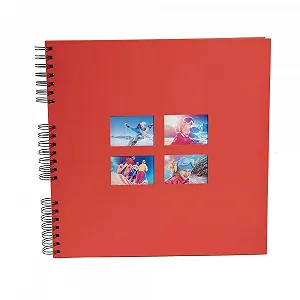 Фотоальбом спиральный Exacompta Milano 32 x 32 см Красный - Фото 1