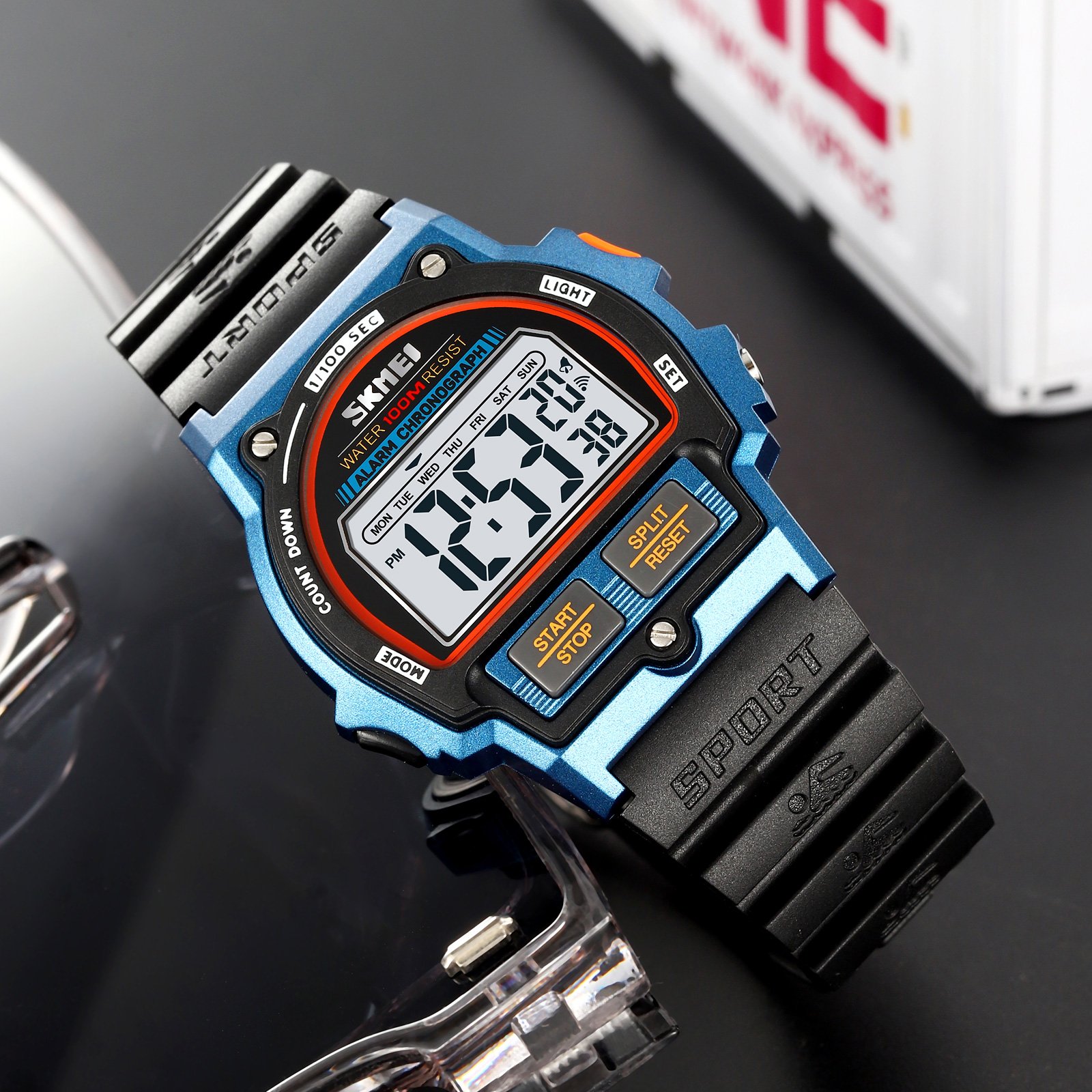 Годинник Skmei 2263 Характеристики Black-Blue, фото №5