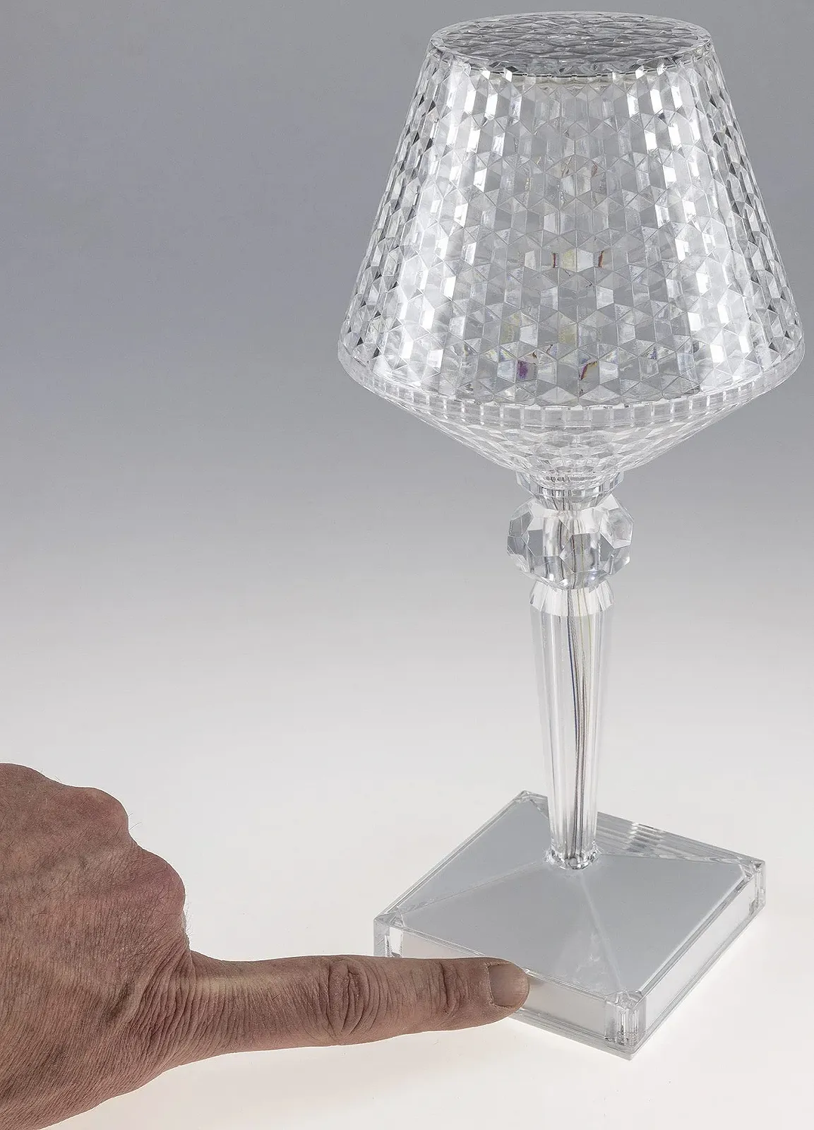 Настольная лампа ChiliTec 26 см Аккумуляторная LED Сенсорная RGB USB, фото №5