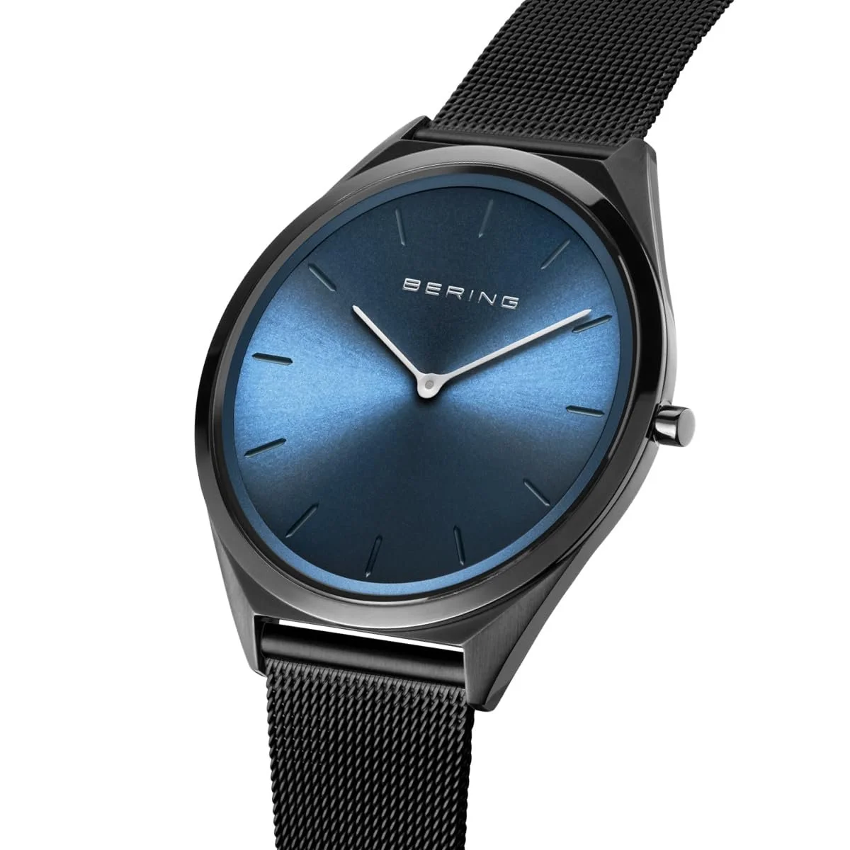 BERING Годинник кварцовий Unisex, 39 мм, корпус з нержавіючої сталі, циферблат, міланський браслет, фото №2 BERING Годинник кварцовий Unisex, 39 мм, корпус з нержавіючої сталі, циферблат, міланський браслет, фото №2