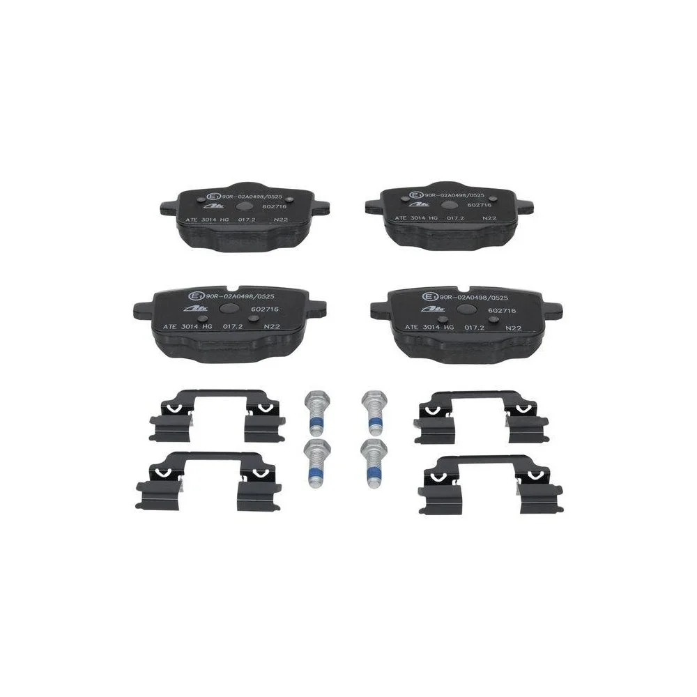 Комплект тормозных колодок, дисковый тормоз ATE 13.0460-2716.2 для BMW, задний мост, фото №1 Комплект тормозных колодок, дисковый тормоз ATE 13.0460-2716.2 для BMW, задний мост, фото №1