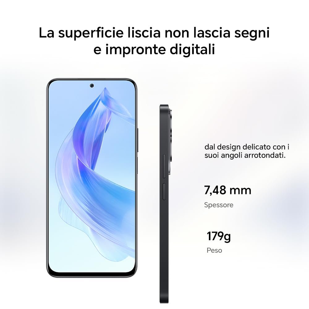 Смартфон HONOR 90 Lite 5G 8 GB RAM 256 GB 6.7" 90 Hz 100 MP 4500 mAh Dual SIM Android 13 Midnight Black, фото №7 Смартфон HONOR 90 Lite 5G 8 GB RAM 256 GB 6.7" 90 Hz 100 MP 4500 mAh Dual SIM Android 13 Midnight Black, фото №7