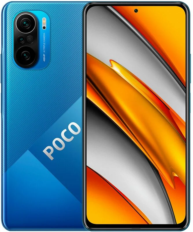 Смартфон 6.7" Xiaomi Poco F3 5G 8/256Gb 2-SIM 48/20Мп 8 ядер Android 13 Deep Ocean Blue, фото №1