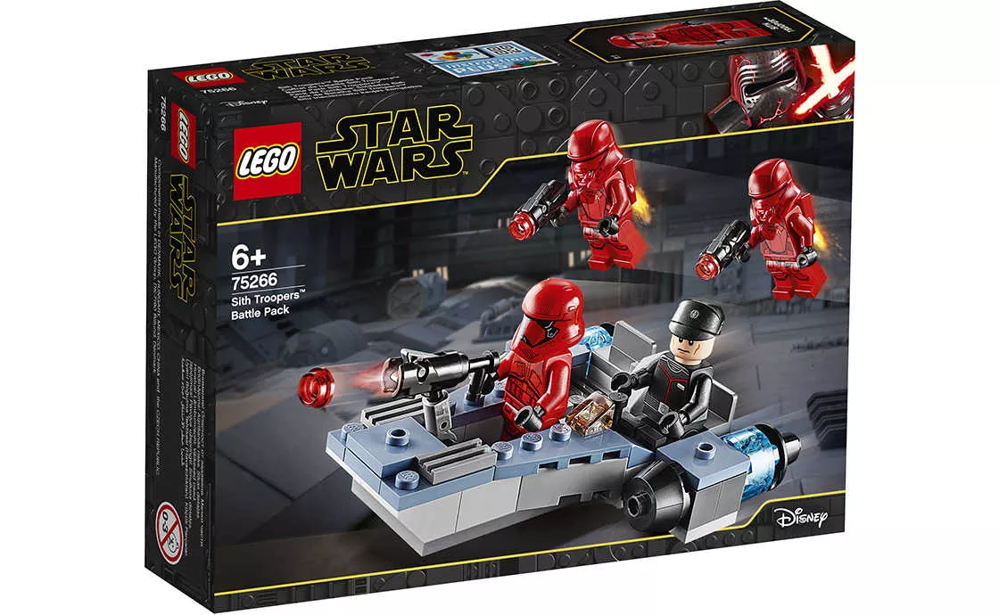 Конструктор LEGO Бойовий набір штурмовики ситхів 105 деталей 75266, фото №1