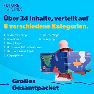 Адвент-календар Future Stories 2025 Limited Edition, екологічний різдвяний календар для жінок та чоловіків - Фото 1