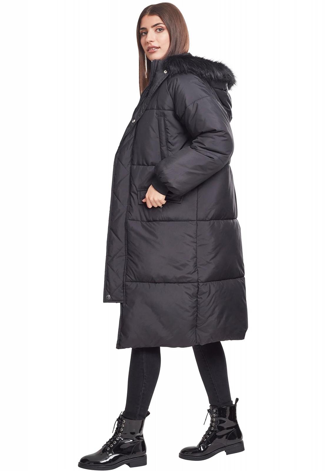 Куртка-пуховик Urban Classics Oversize из искусственного меха, фото №3