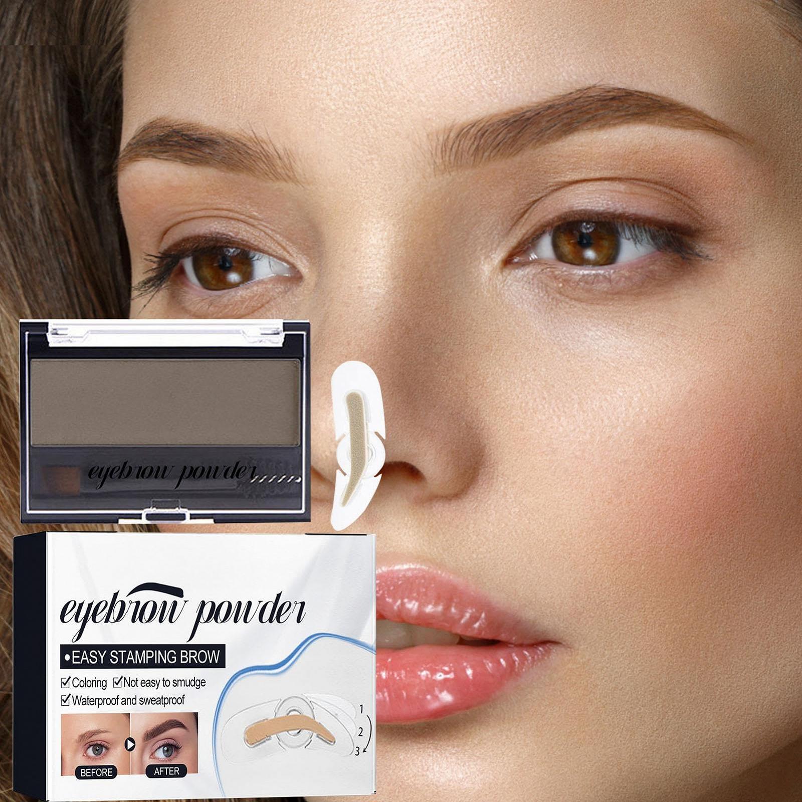 Набор теней для бровей Pratvider Durable Eyebrow Powder для естественного вида, фото №2