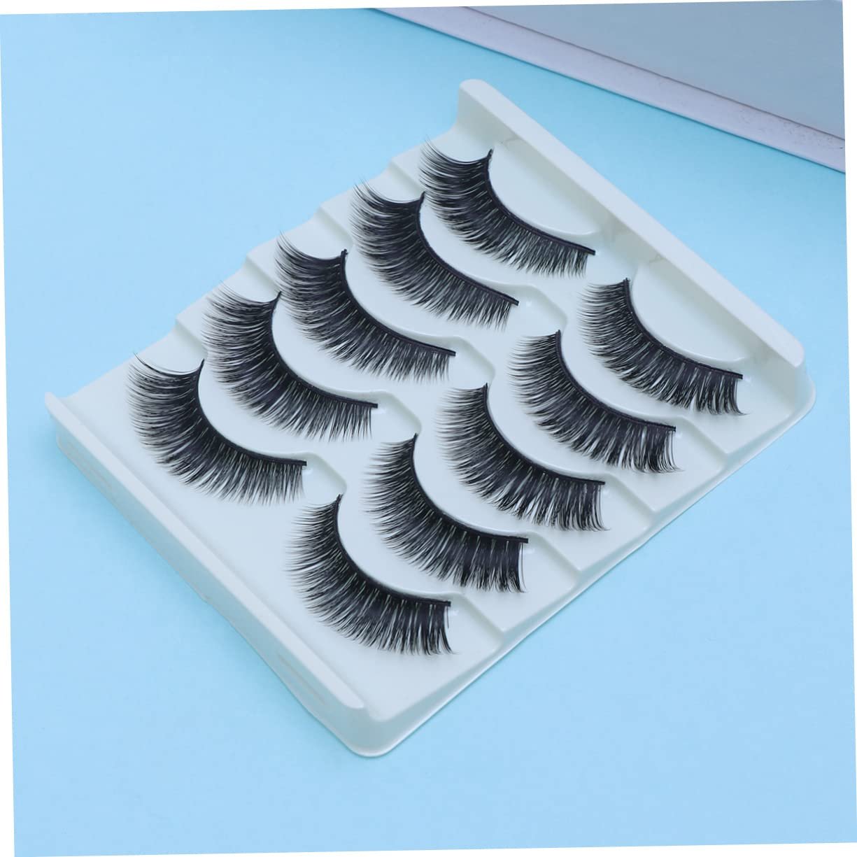 Вії Angoily Handgefertigte Фальшиві 3D-10 Paar Чорні, фото №4 Вії Angoily Handgefertigte Фальшиві 3D-10 Paar Чорні, фото №4