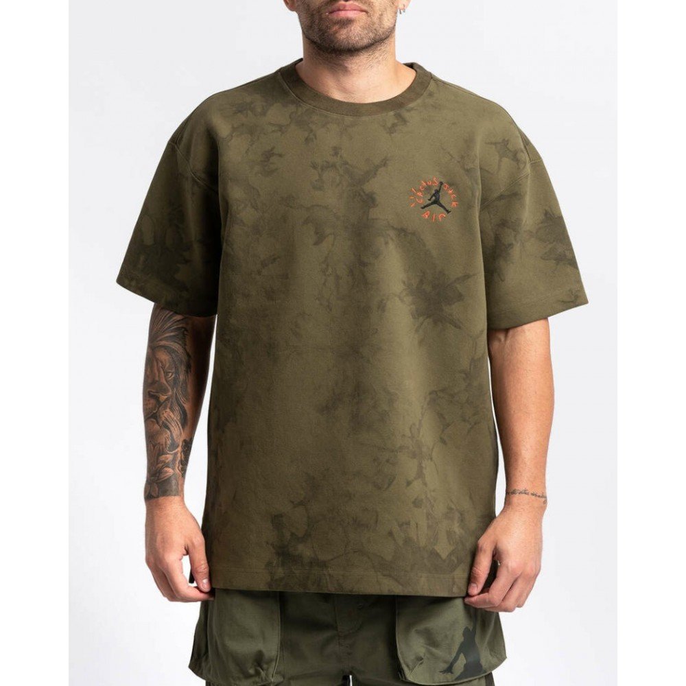 Футболка Jordan Travis Scott Green L, фото №4