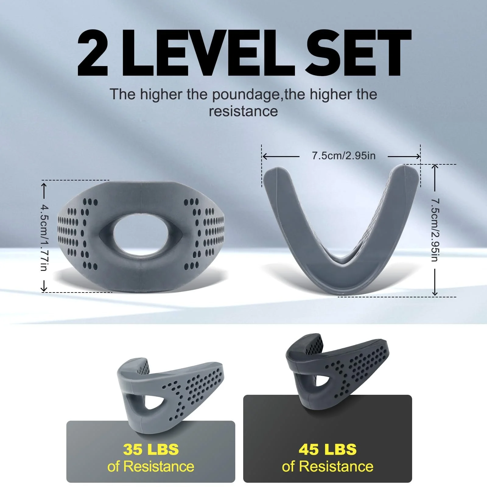 Тренажер для щелепи JVR, пристрій для тренування щелепи, фото №5