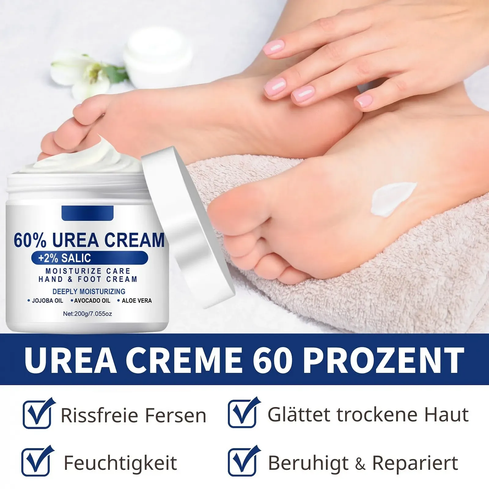 Крем для ног Urea Cream 60%, фото №2