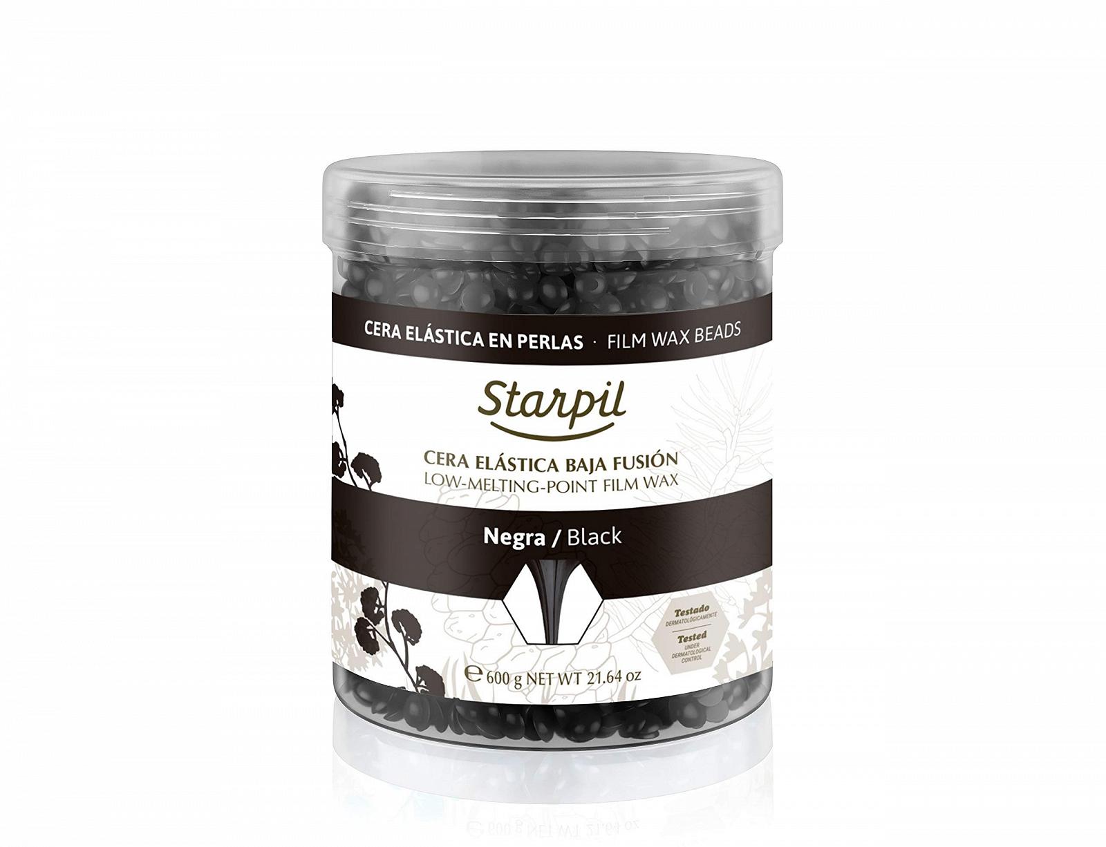 Плівковий віск Starpil Black Beads (Polymer Blend) 600 г, фото №3 Плівковий віск Starpil Black Beads (Polymer Blend) 600 г, фото №3