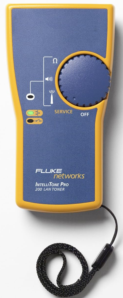 Набор для трассировки Fluke Networks кабелей IntelliTone™ Pro 200 LAN Желтый, фото №4