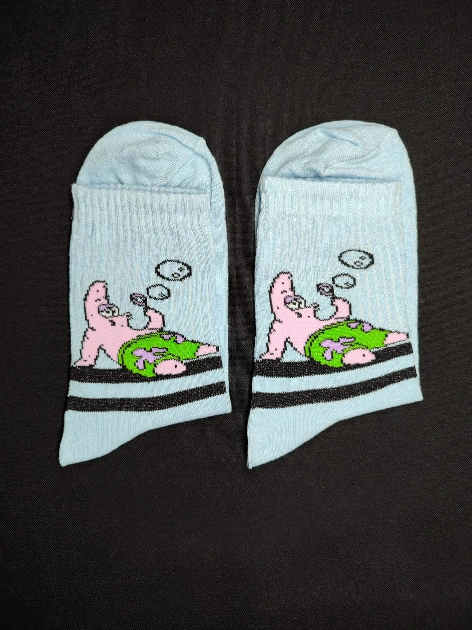 Жіночі молодіжні шкарпетки високі демісезонні сині 36-39 розмір, фото №1 Жіночі молодіжні шкарпетки високі демісезонні сині 36-39 розмір, фото №1