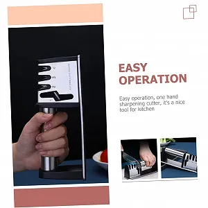 Точило для ножів Побутова Ергономічна Нековзна для ножів та ножиць synthetic.ua - Фото 1