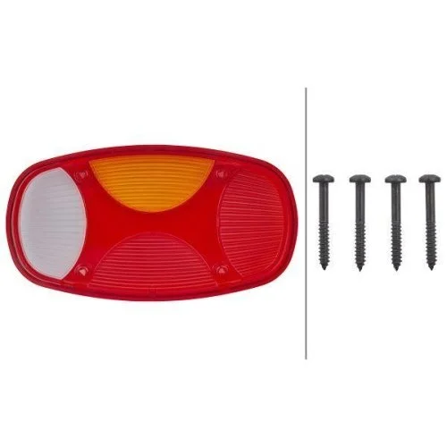 Скло ліхтаря HELLA 9EL 343 143-001 для DAF VOLVO CLAAS JOHN DEERE HAKO KRAMER, фото №2