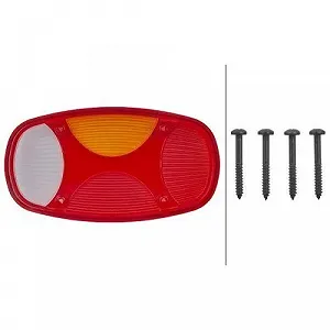 Стекло фонаря HELLA 9EL 343 143-001 для DAF VOLVO CLAAS JOHN DEERE HAKO KRAMER synthetic.ua - Фото 1