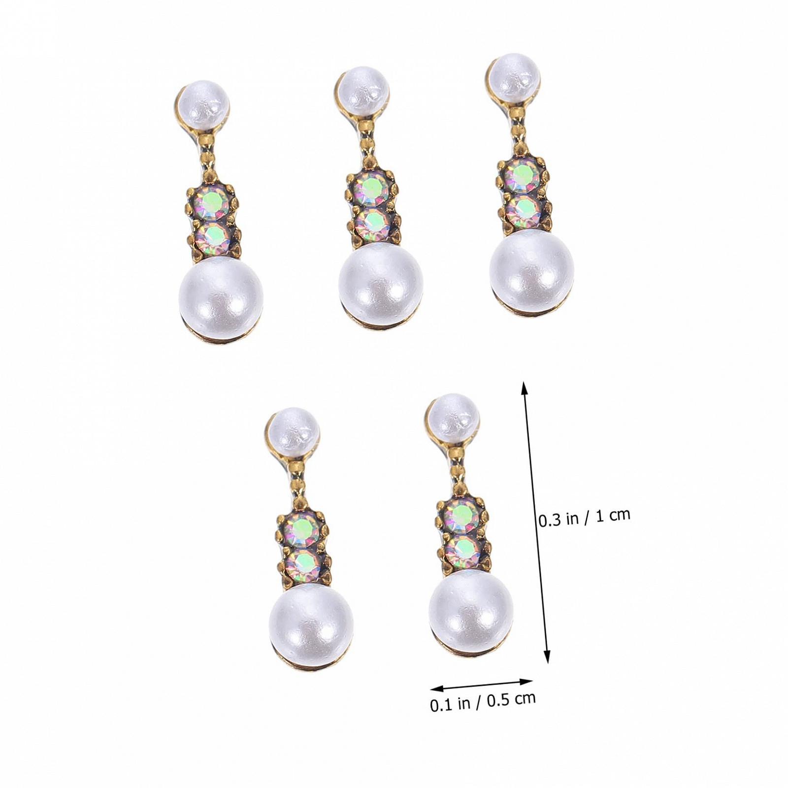 Аксессуары для маникюра Beavorty 20 штук, металлические декоративные украшения для ногтей для женщин, фото №4