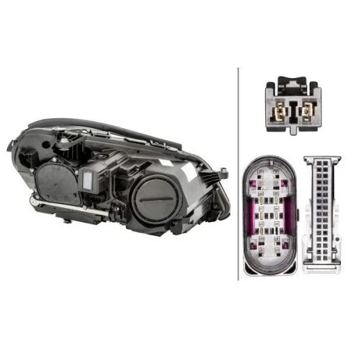 Фара основная HELLA 1LX 011 066-631 для Mercedes-Benz левая, фото №2