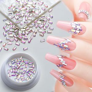 Стрази Прозорий Кристал Діамантовий Дизайн 50 шт. synthetic.ua - Фото 1