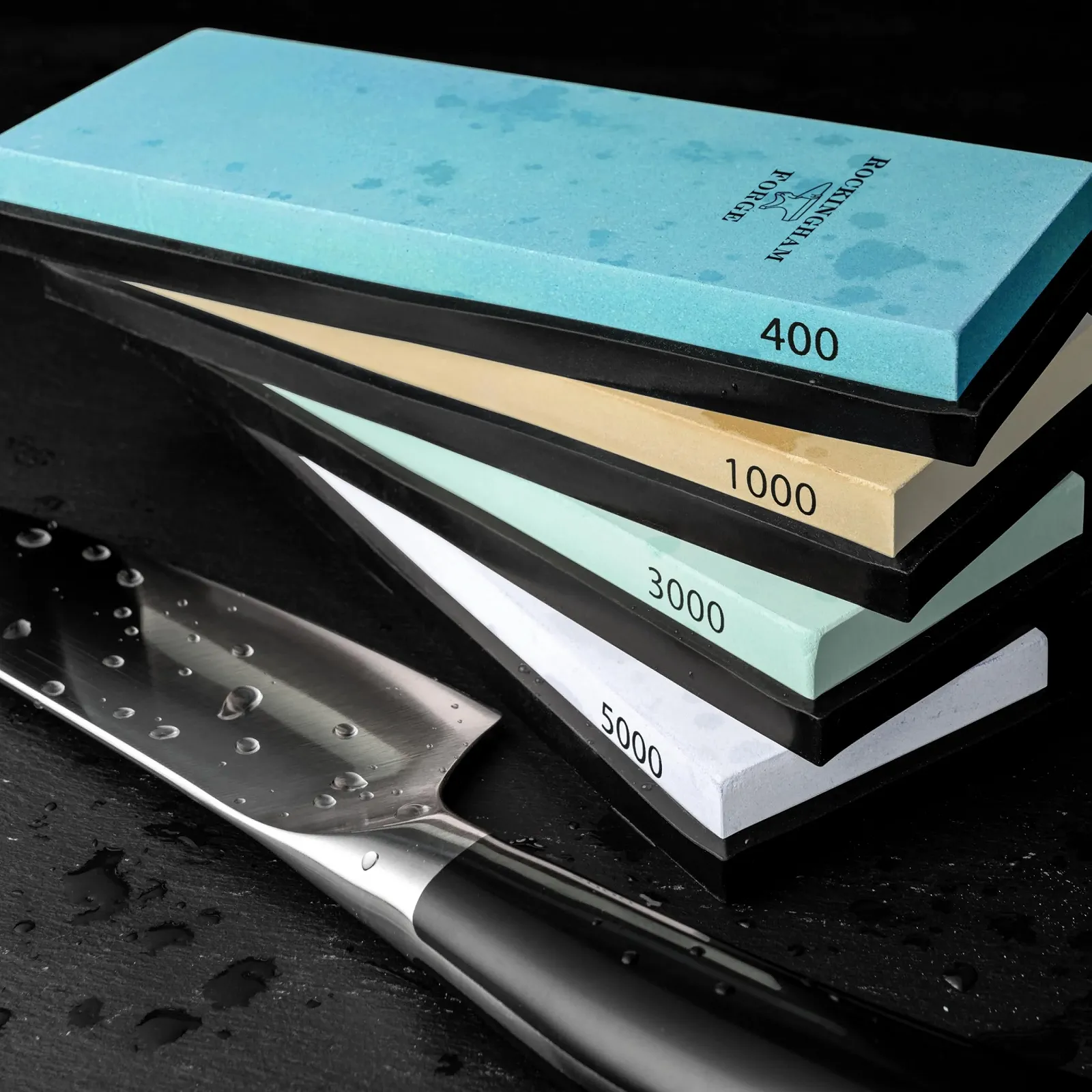 Точильний камінь Rockingham Forge SUPERSHARP Whetstone 3000 Grit 18 x 6 x 2 см Fine, фото №6 Точильний камінь Rockingham Forge SUPERSHARP Whetstone 3000 Grit 18 x 6 x 2 см Fine, фото №6