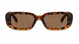 Сонцезахисні окуляри Жіночі Primetta Прямокутні Тонкі Ретро вигляд 100% UV захист synthetic.ua - Фото 1