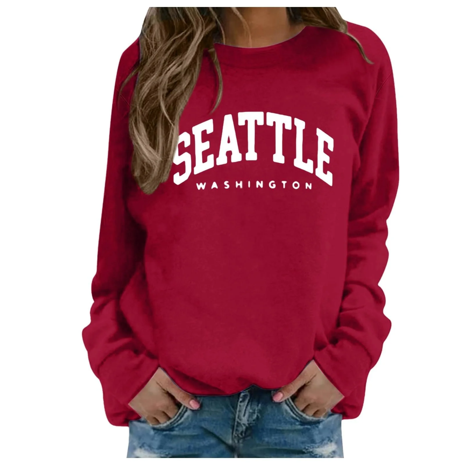 Модные женские свитшоты с круглым вырезом, графикой, спортивные, модные, аниме, худи, удобные, легкие, свитшоты, необходимые для тренировок, свободного кроя, эстетический университет, милая осень, фото №1