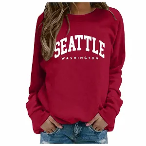 Модные женские свитшоты с круглым вырезом, графикой, спортивные, модные, аниме, худи, удобные, легкие, свитшоты, необходимые для тренировок, свободного кроя, эстетический университет, милая осень - Фото 1