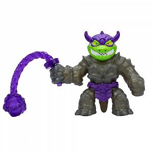 Эластичная фигурка Bandai Goo Jit Zu Stretch Strikers Deluxe Pack Rock Jaw со светом, звуком и ударной рукой Special Edition с интерактивными эффектами - Фото 1